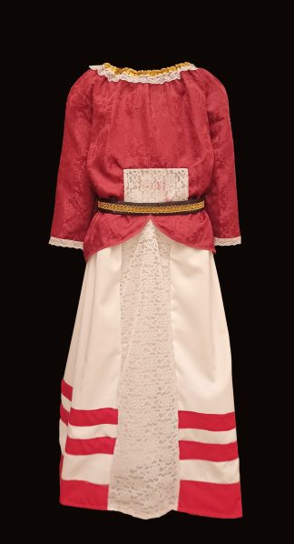 Traje Braulia, para estructura